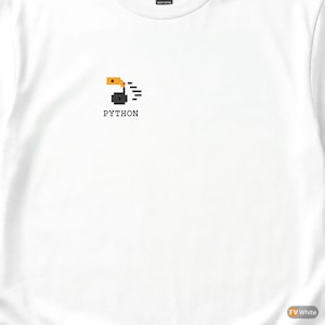 Moda para desarrolladores de Python / Camiseta para programadores / Camiseta retro de programación / Regalo tecnológico