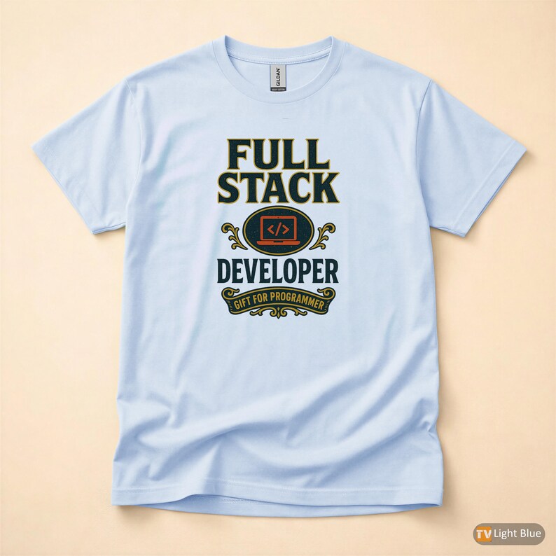Full Stack Developer / Retro Graphic / Programmer T-Shirt / Coder Gift image 9