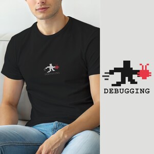 Depurar es mi ejercicio cardiovascular / Camiseta de programador / Camiseta con humor para desarrolladores