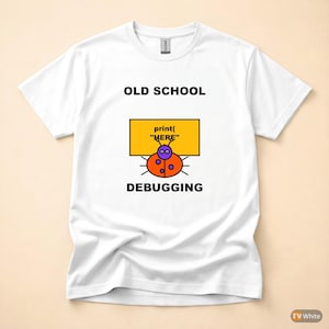 T-shirt med humor för programmerare/kodare/utvecklare