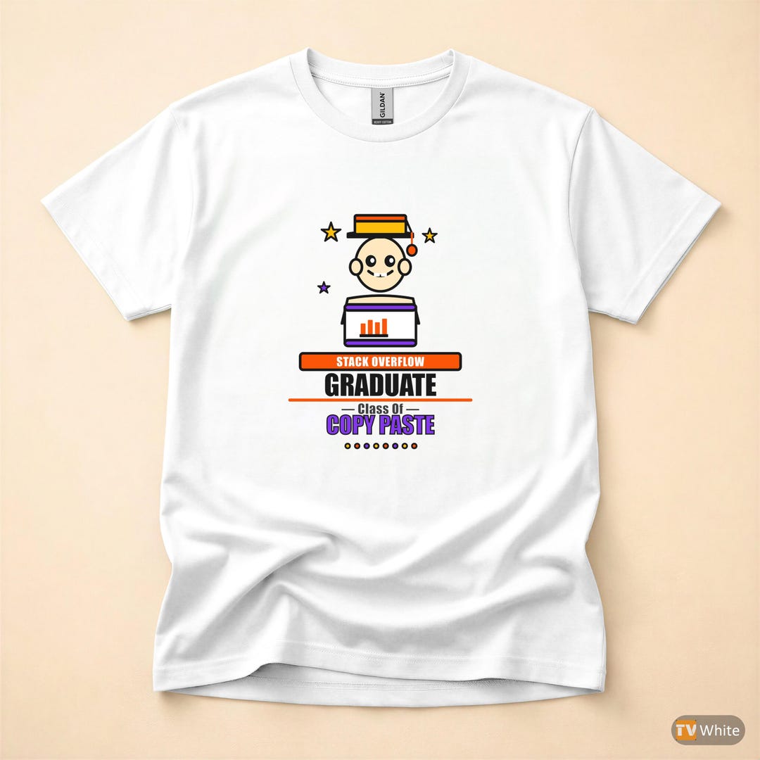 Stack Overflow Graduate / Developer Programmer / Coding Humor T-shirt ...