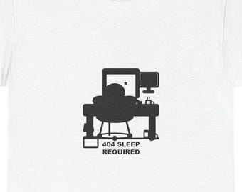 404 Sleep Required / Camiseta de programador / Camiseta de codificación / Regalo para desarrolladores / Humor tecnológico