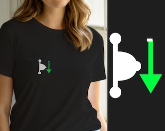Git Pull Before Panic / Developer T-Shirt / Programmer Hacker Tee