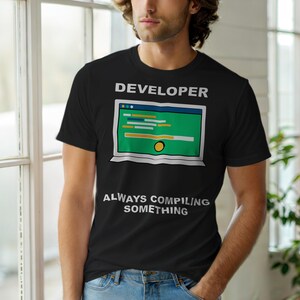 Moda para desarrolladores / Humor sobre programación / Estilo de vida de programador / Camiseta de ingeniero de software imagen 3