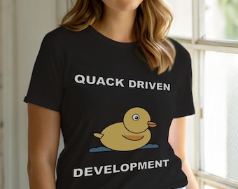Rubber Duck Debugger / Programmer Humor / Developer T-Shirt / Coder Gift