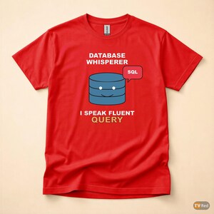 T-shirt « Expert en bases de données / Administrateur SQL / Développeur » image 5