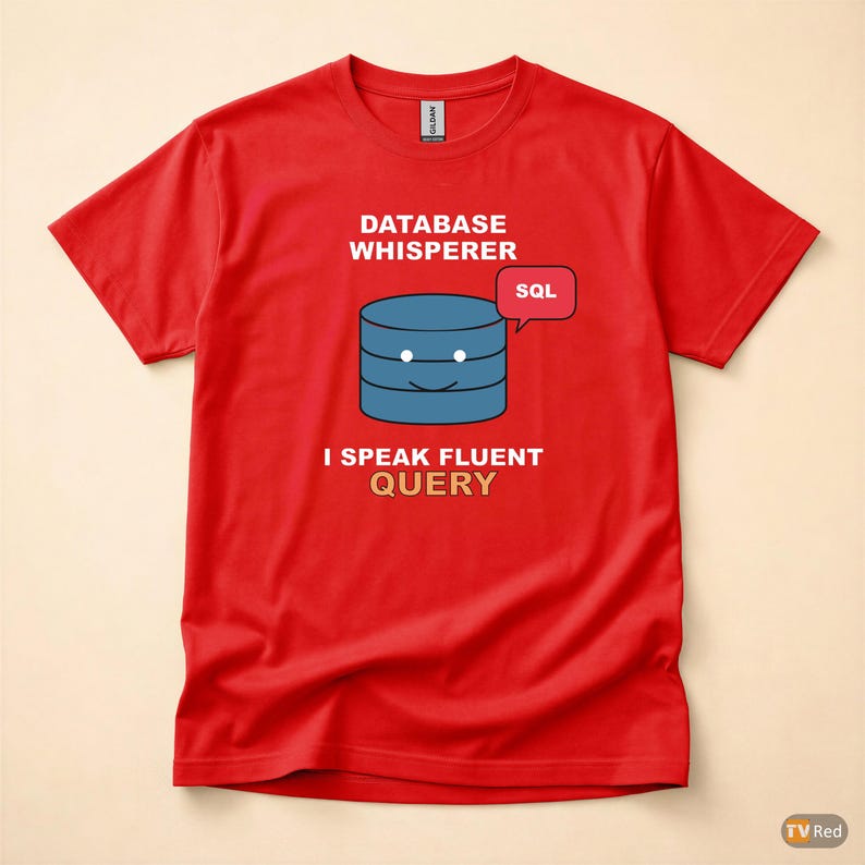 T-shirt « Expert en bases de données / Administrateur SQL / Développeur » image 5