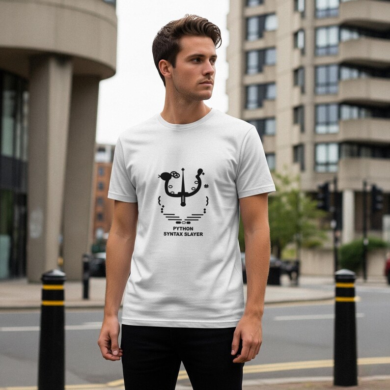 Camiseta Python Syntax Slayer / Camiseta de programador / Camiseta de codificación / Regalo para desarrolladores / Ingeniero de software imagen 1