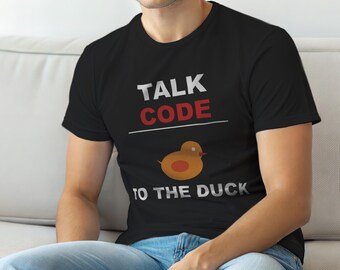 Rubber Duck Debugger / Programming T-Shirt / Developer Humor Tee