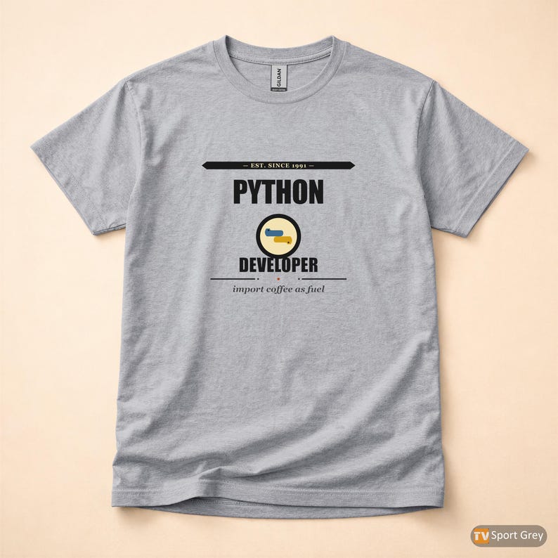 Desarrollador Python / Tipografía llamativa / Camiseta de programador / Ropa para programadores imagen 8