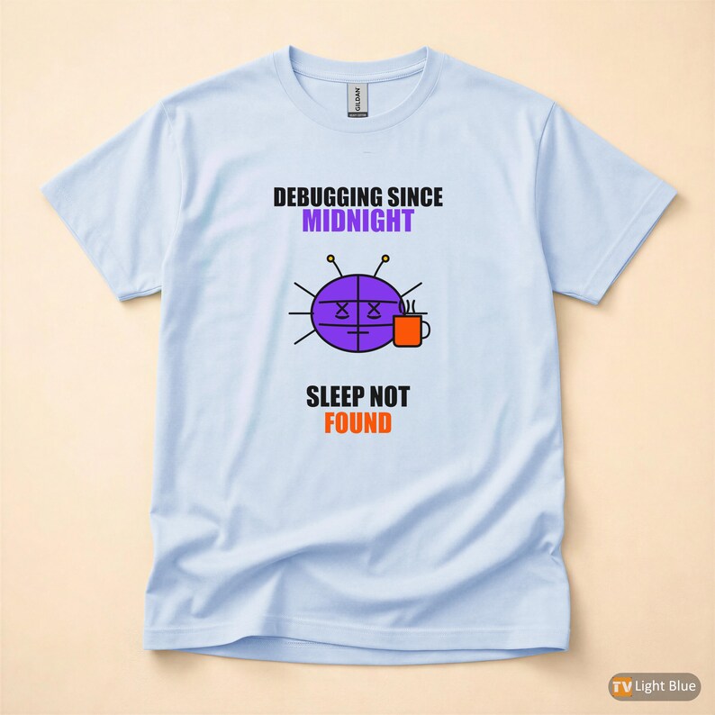 Debugging Since Midnight / Programmer Humor / Developer Coder / Tech T-Shirt image 9