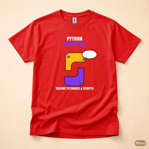 Pythonの達人／プログラマーTシャツ／ソフトウェアエンジニア／コーディングユーモア 画像 5