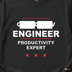 Ctrl C Ctrl V Engineer / Programmer T-Shirt / Developer Coding Humor Tee image 2