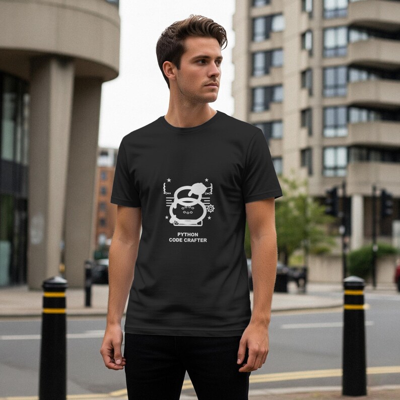 Python-Code-Entwickler-Shirt / Programmierer-Shirt / Coding-T-Shirt / Geschenk für Entwickler / Software-Ingenieur Bild 1