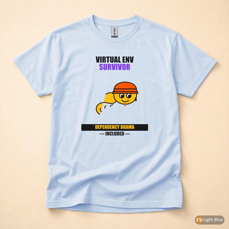 Python Developer / Virtual Env Survivor / Backend Coder / Programmer Humor Tee image 9