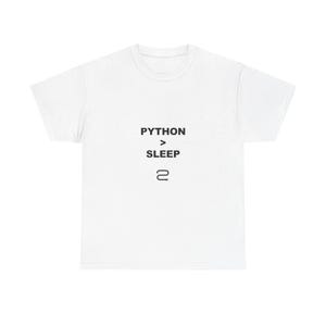 Python > Sommeil / T-shirt Programmeur / T-shirt Codage / Cadeau Développeur / T-shirt Tech Humour image 2