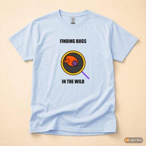 Python Debugger Cartoon / Developer T-Shirt / Programming Humor Tee image 9