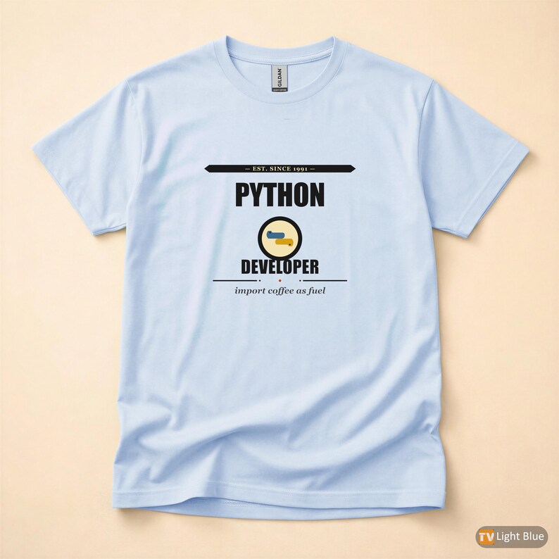 Desarrollador Python / Tipografía llamativa / Camiseta de programador / Ropa para programadores imagen 9