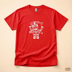 Error 404 Solution Missing / HTTP Error Shirt / 404 Programmer Tee / Web Developer Gift / Funny Error Code Shirt image 5