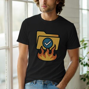 Commit Happens / Camiseta Git Commit / Camiseta de programador Git / Camiseta de control de versiones / Regalo para desarrolladores DevOps imagen 3