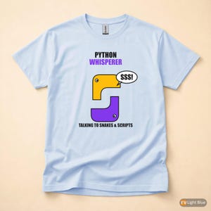 Pythonの達人／プログラマーTシャツ／ソフトウェアエンジニア／コーディングユーモア 画像 9
