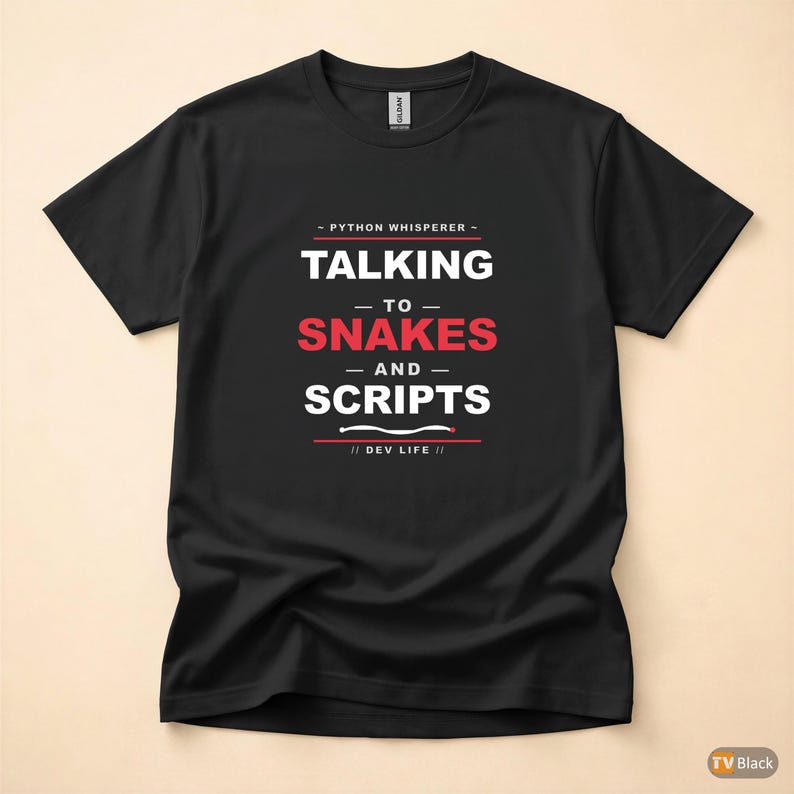 Camiseta de Python Whisperer / Ingeniero de Software / Programador / Desarrollador imagen 3