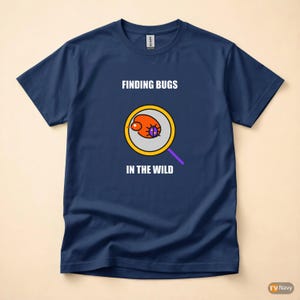 Python Debugger Cartoon / Developer T-Shirt / Programming Humor Tee image 4