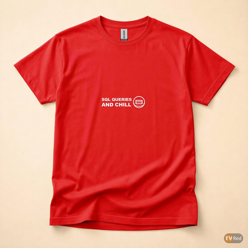 Camiseta "Consultas SQL e Relaxamento" / Camiseta para Desenvolvedor SQL / Camiseta para Programador de Banco de Dados / Presente para Engenheiro de Dados / Roupa com Humor SQL imagem 5