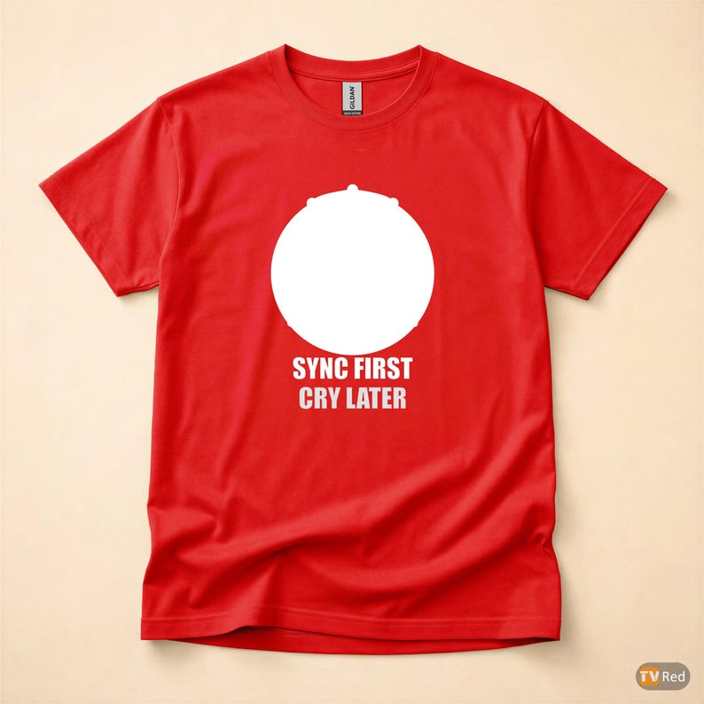 Git Pull Before Panic / Developer T-Shirt / Programmer Humor Tee image 5