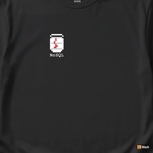Koszulka NoSQL No Problem / Developer / Humor programisty / Koszulka retro tech
