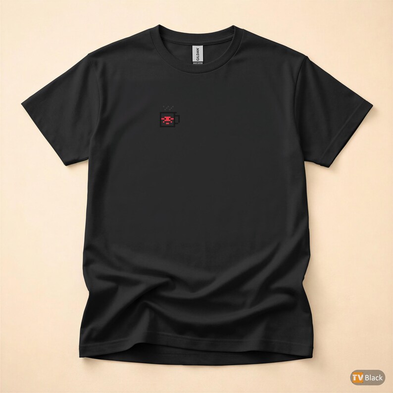 Powered By Python / Developer T-Shirt / Programmer Coder Retro Icon Tee afbeelding 3