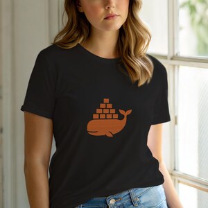 Docker-/Container-/DevOps-/Programmierer-/Entwickler-/Coder-T-Shirt Bild 1