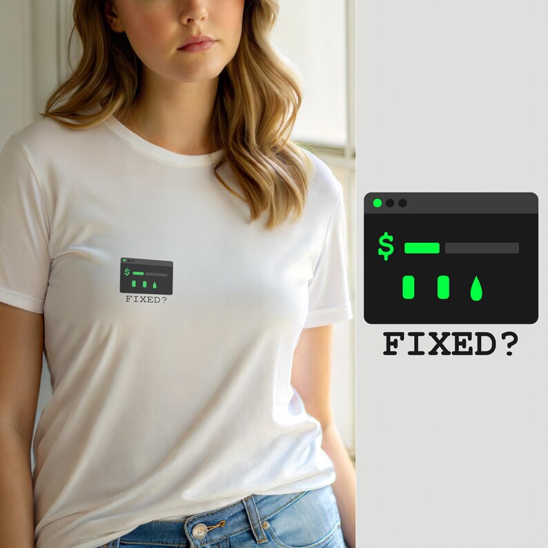 Commit Message Panic / Git Programmer / Developer Hacker T-Shirt image 1
