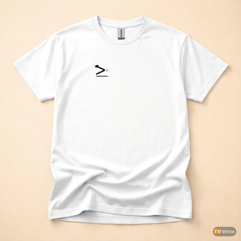 Snake Charmer Coder / Python Developer / Minimal Hacker Logo T-Shirt image 7
