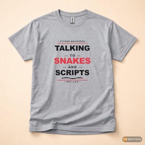 Camiseta de Python Whisperer / Ingeniero de Software / Programador / Desarrollador imagen 8