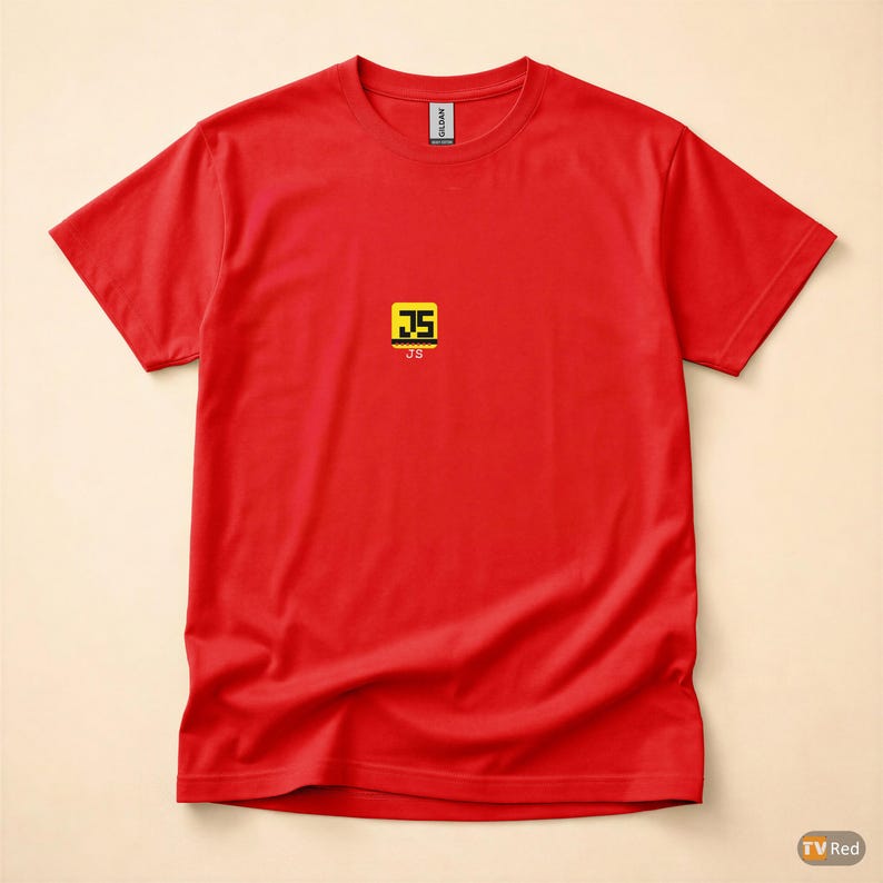 JavaScriptがきっかけでこうなった / ウェブ開発者 / レトロなコーディングユーモアTシャツ 画像 5