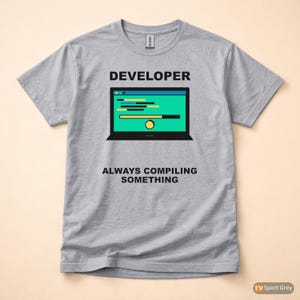 Moda para desarrolladores / Humor sobre programación / Estilo de vida de programador / Camiseta de ingeniero de software imagen 8