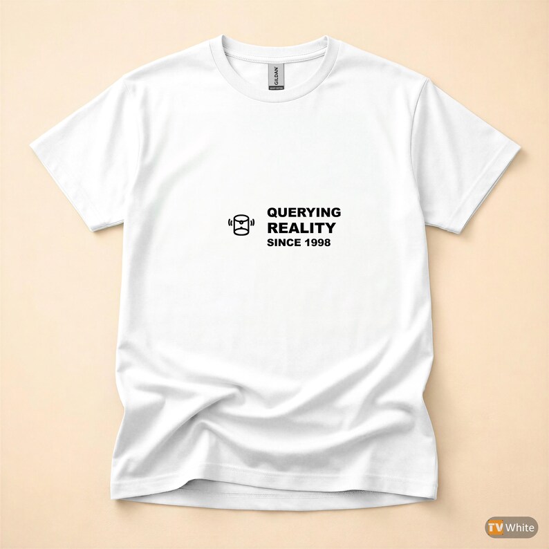 Seit 1998 die Realität erforschen / SQL-Entwickler-Shirt / Datenbankprogrammierer-T-Shirt / Geschenk für Dateningenieure / Kleidung mit SQL-Humor Bild 7