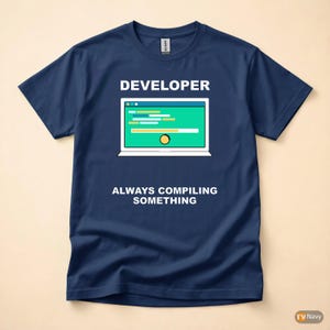 Moda para desarrolladores / Humor sobre programación / Estilo de vida de programador / Camiseta de ingeniero de software imagen 4