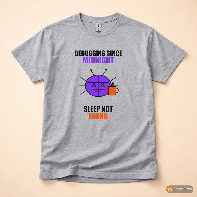 Debugging Since Midnight / Programmer Humor / Developer Coder / Tech T-Shirt image 8