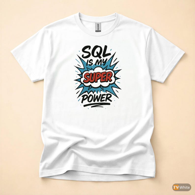 SQL Developer / Programmer T-Shirt / Coding Humor Tee image 7