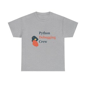Camiseta da Equipe de Depuração Python / Camiseta para Desenvolvedores Python / Camiseta para Programadores Python / Presente para Pythonistas / Camiseta para Programadores Python imagem 9