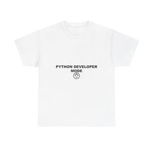 Python-utvecklare mode / programmerare skjorta / kodning t-shirt / mjukvaruingenjör gåva / nördkläder bild 2