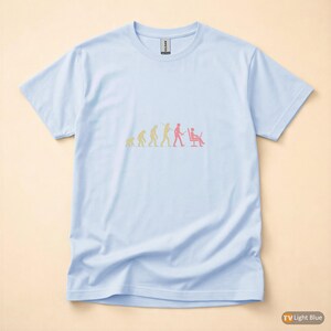 Camiseta para desarrolladores, programadores y técnicos en evolución. imagen 9