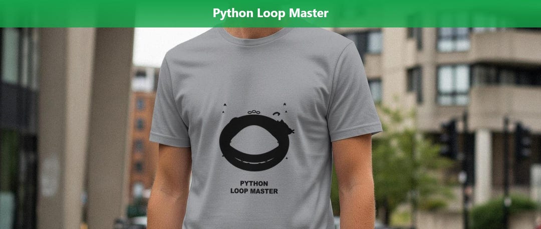 Python Loop Master / Python Developer Shirt / Python Programmer Tee ...