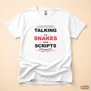 Camiseta de Python Whisperer / Ingeniero de Software / Programador / Desarrollador imagen 7