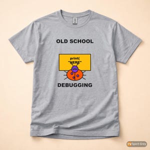 Debugging Programmer / Coding Humor T-Shirt / Developer Cartoon Tee image 8