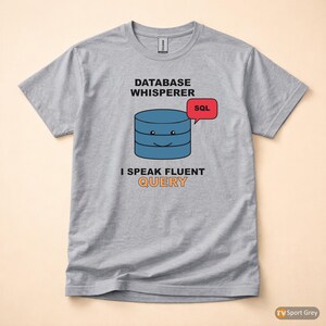 T-shirt « Expert en bases de données / Administrateur SQL / Développeur » image 8