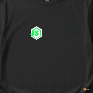 JavaScript Made Me Do It / Web Developer / Hacker Coder T-Shirt afbeelding 2
