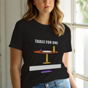 SQL-Datenbank-Humor / Tabelle für eine Person / Entwickler-T-Shirt / Programmierergeschenk